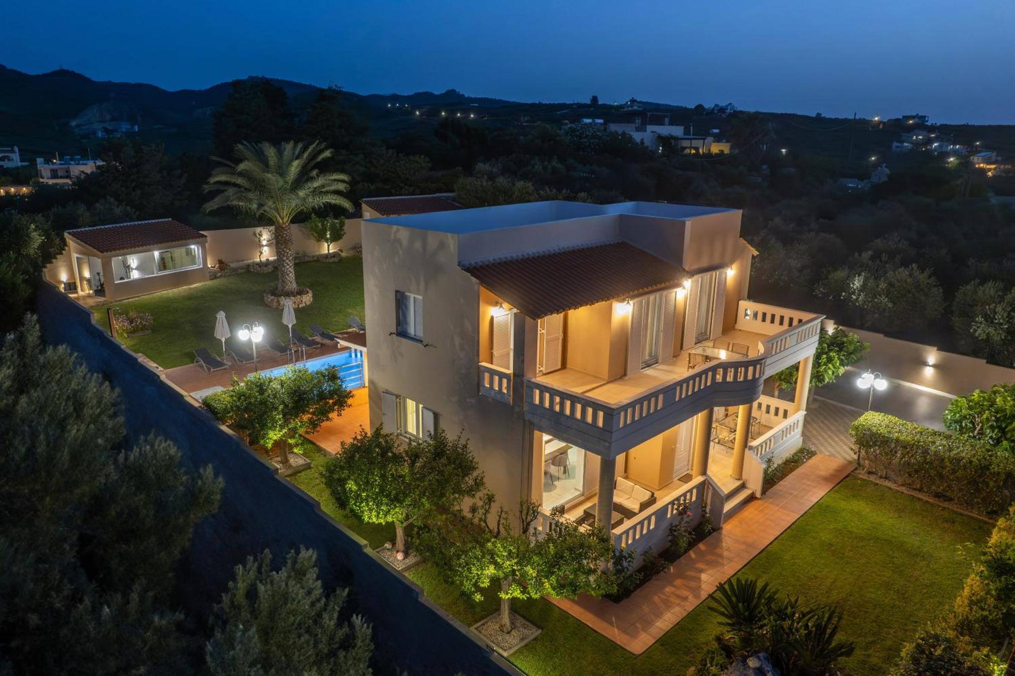 Villa Aretousa 1 Agia Marina Exteriér fotografie