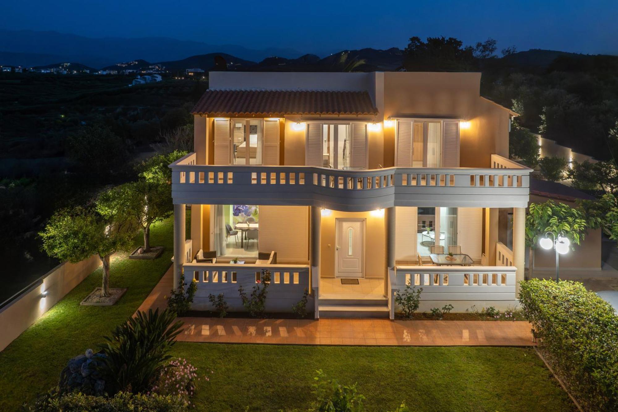 Villa Aretousa 1 Agia Marina Exteriér fotografie
